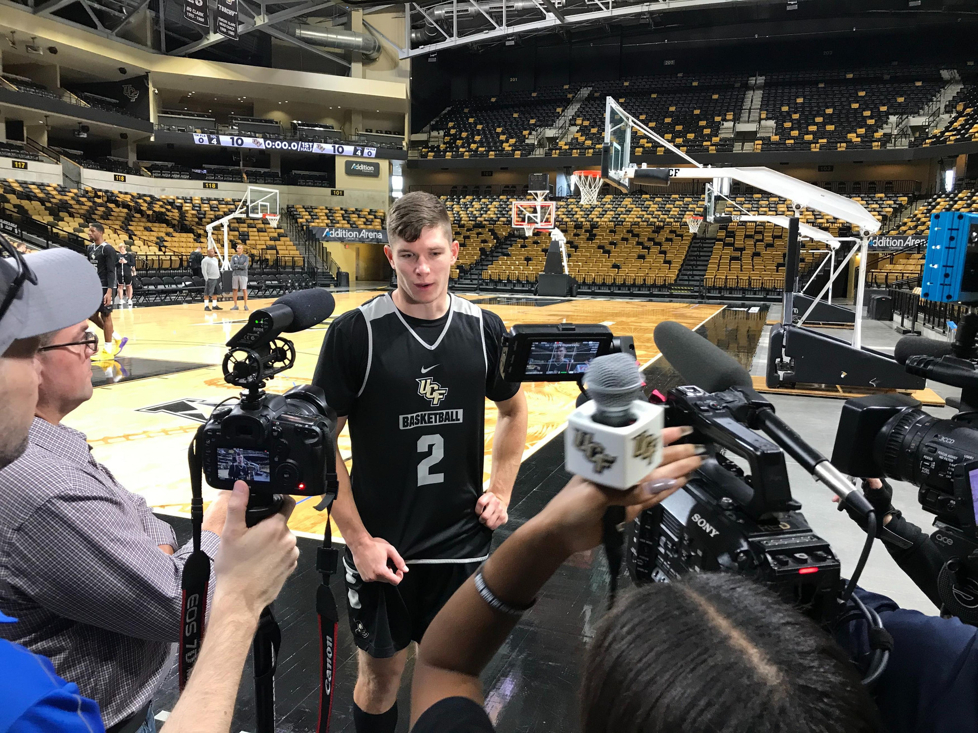 Matt Milon on Starting First and Final Season at UCF - UCF