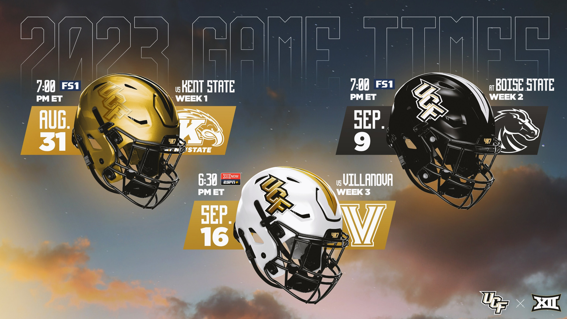 First Two 2023 UCF Football Games on FS1 - UCF Athletics - Official  Athletics Website