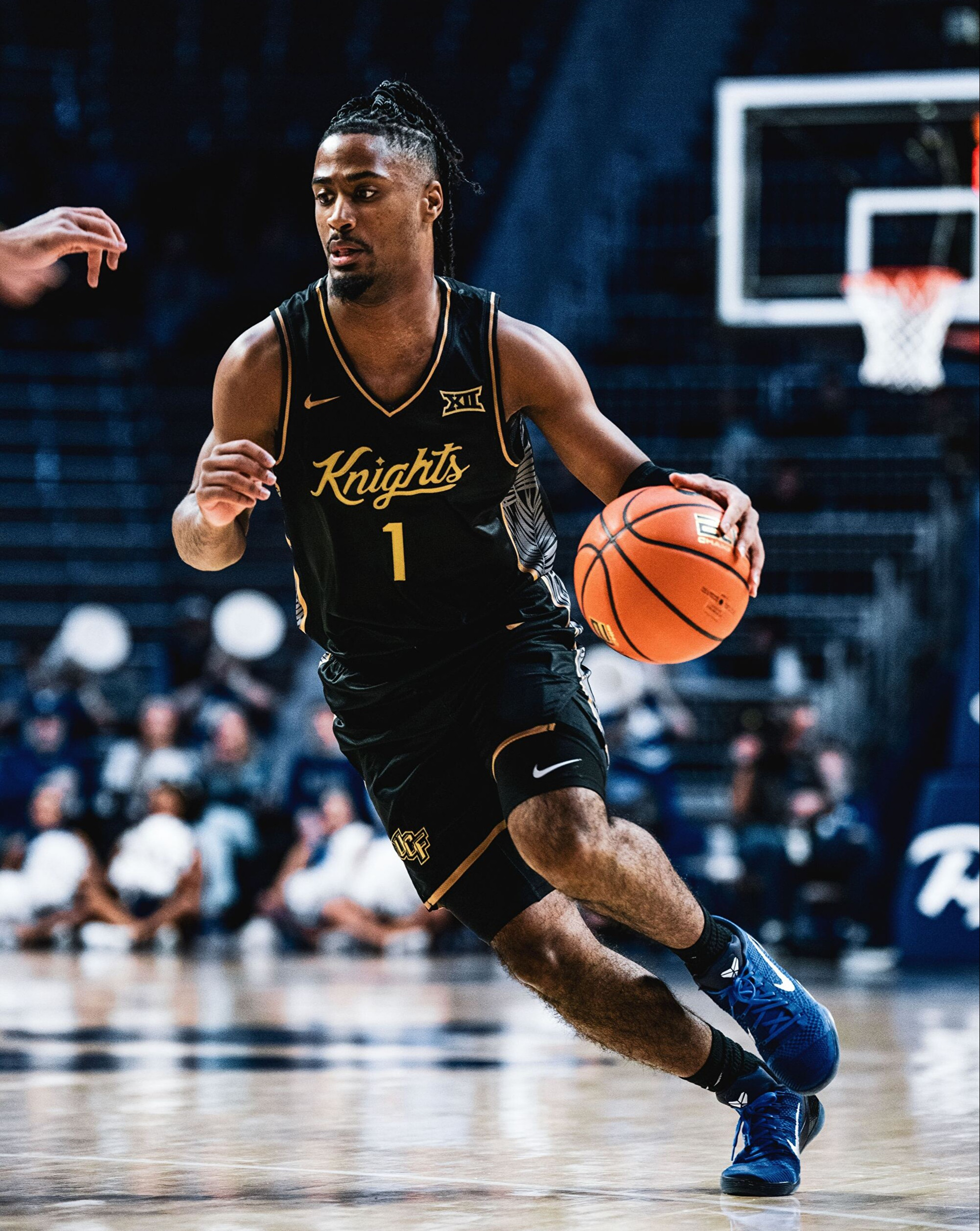 Men's Hoops Charges Past Kansas State, 82-73, for First Big 12