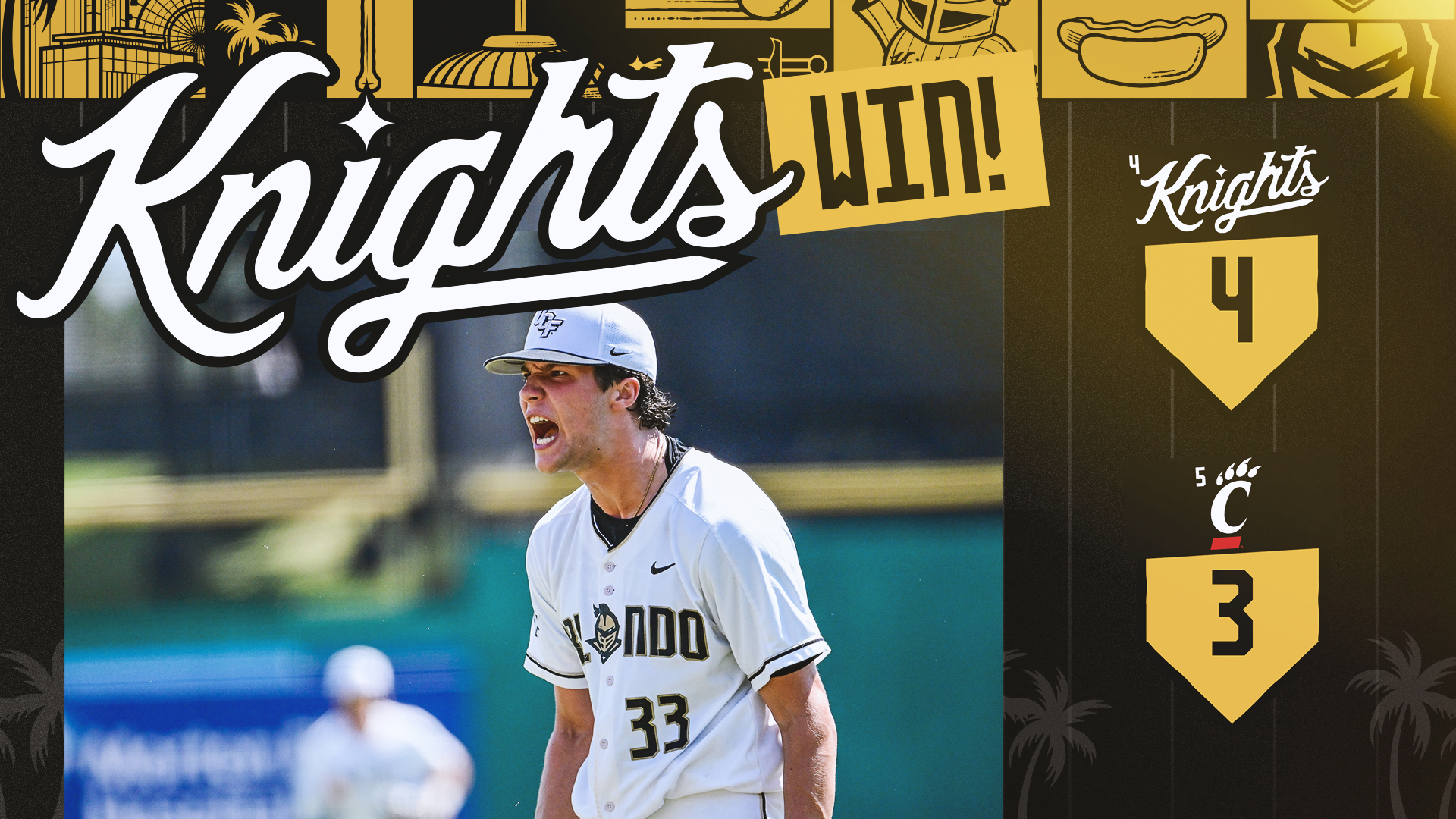 Cameron Leiter - Baseball 2023 - UCF Athletics - Official Athletics Website