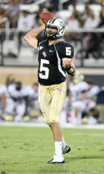 - Orlando, FL, U, . 29th Nov, 2013. S: Central Florida quarterback Blake  Bortles (5) and Central Florida offensive linesman Torrian Wilson (72)  after 2nd half NCAA football game action between the USF Bulls and the UCF  Knights. Central Florida defeated