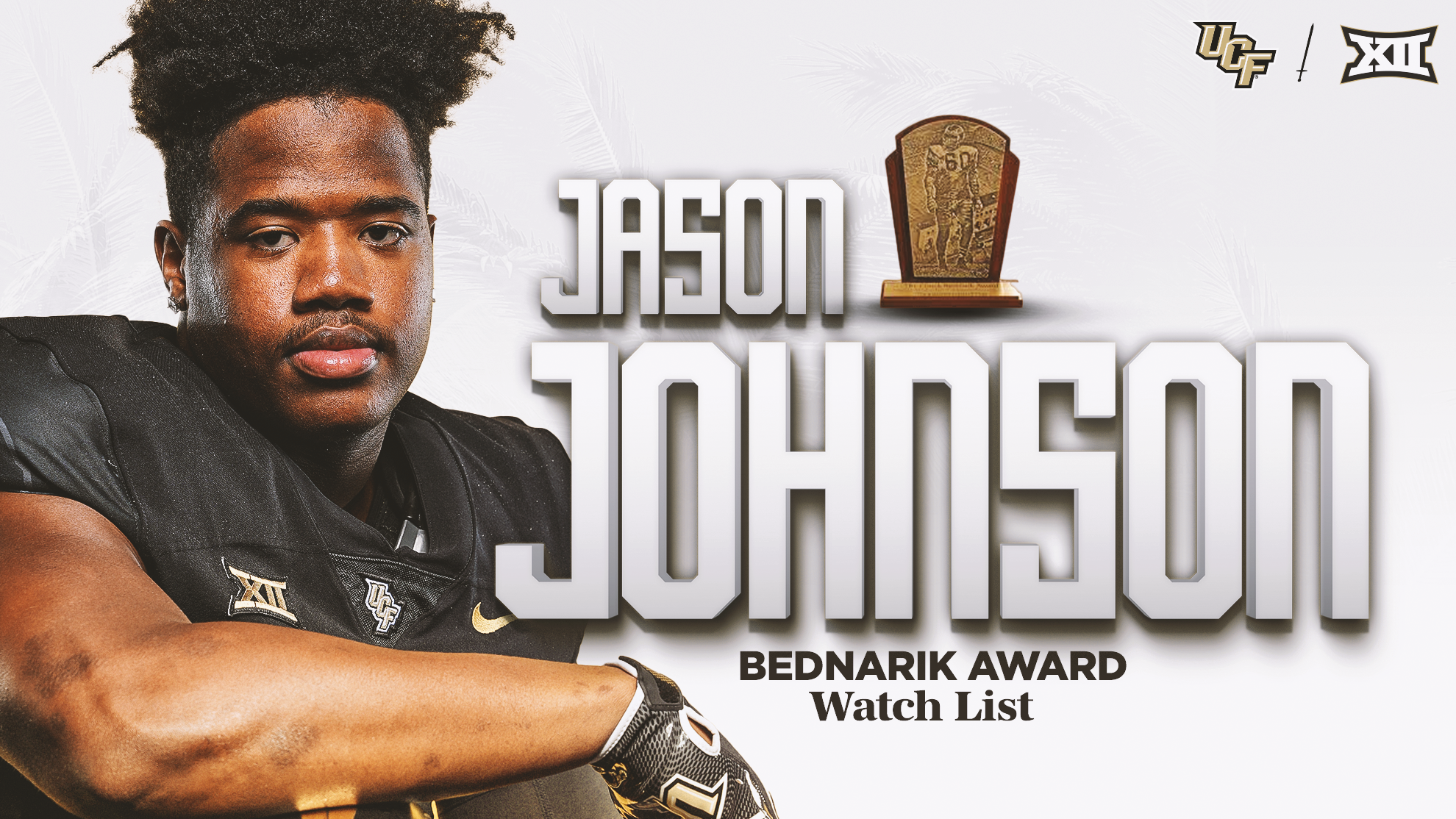 Johnson Featured on Bronko Nagurski Watch List - UCF Athletics - Official  Athletics Website