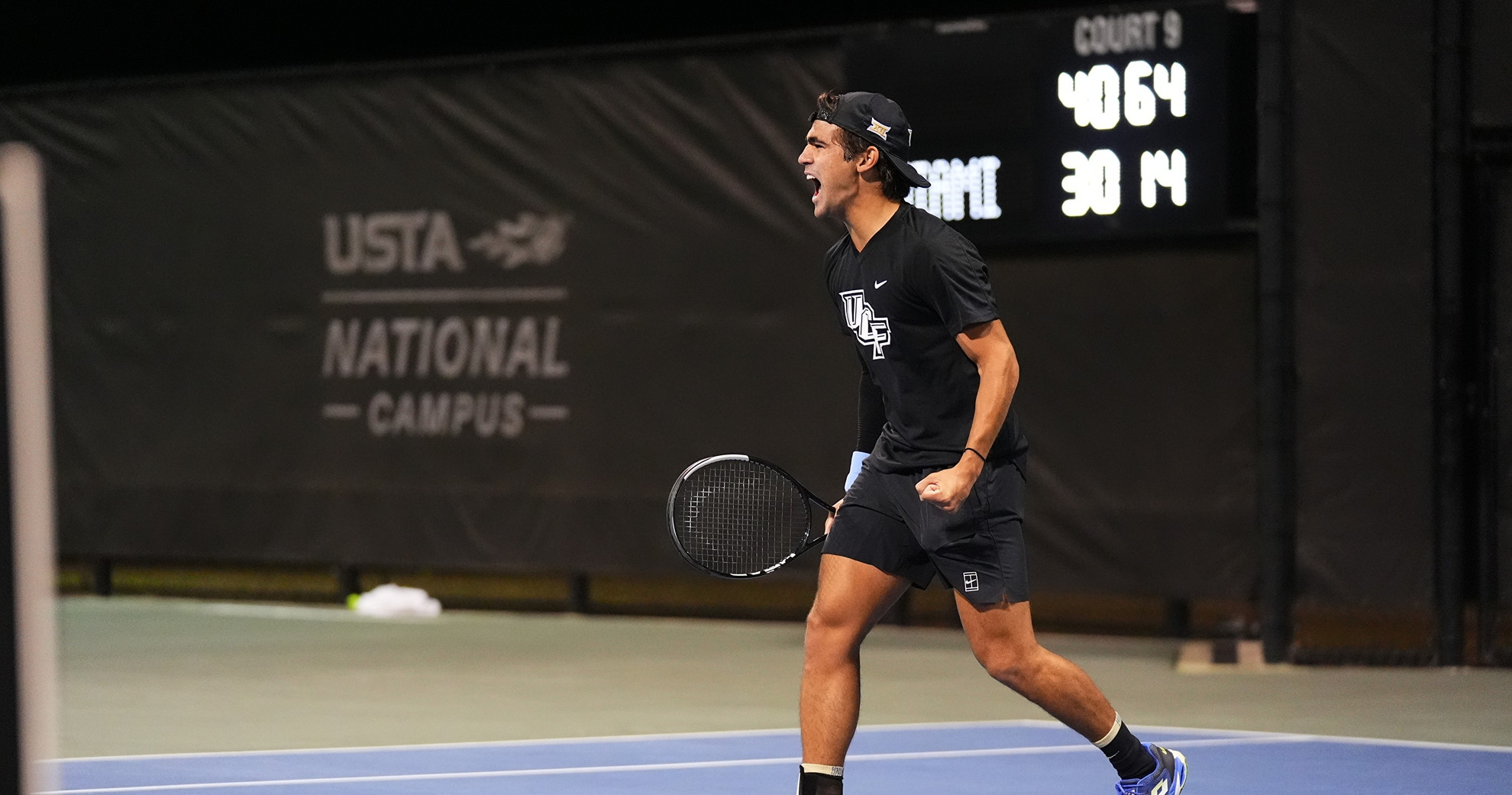 No. 9 Men's Tennis Moves to 8-0 Following Sweep Against Miami