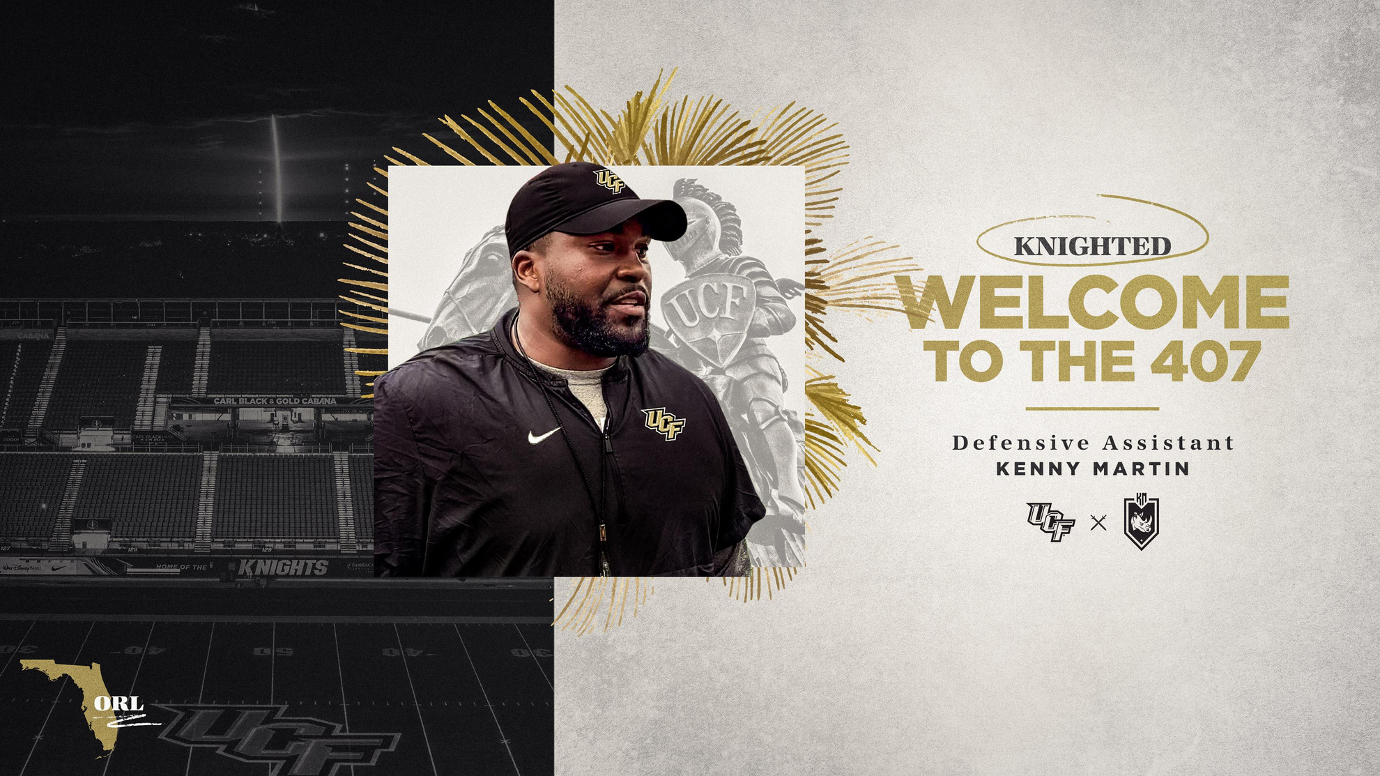 Kenny Martin Joins Gus Malzahn’s UCF Football Coaching Staff UCF