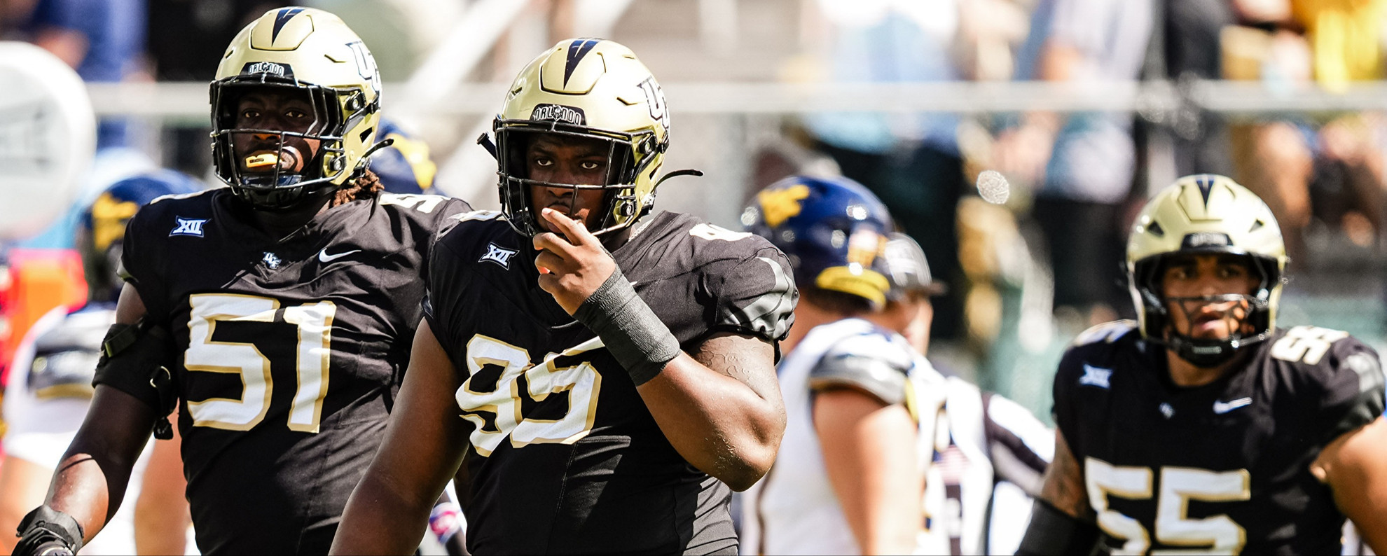 Football's Front Unit Tabbed as Big 12 Defensive Line of the Week