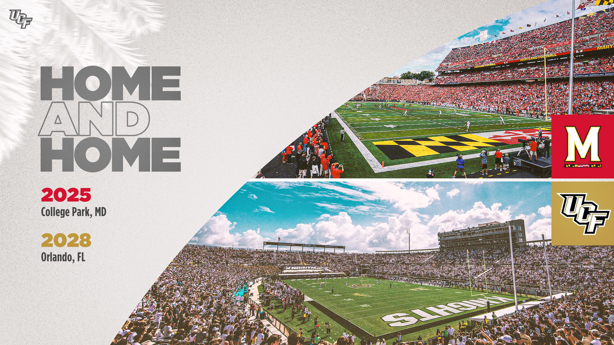 Football to Face Maryland in 2025 and 2028 - UCF Athletics