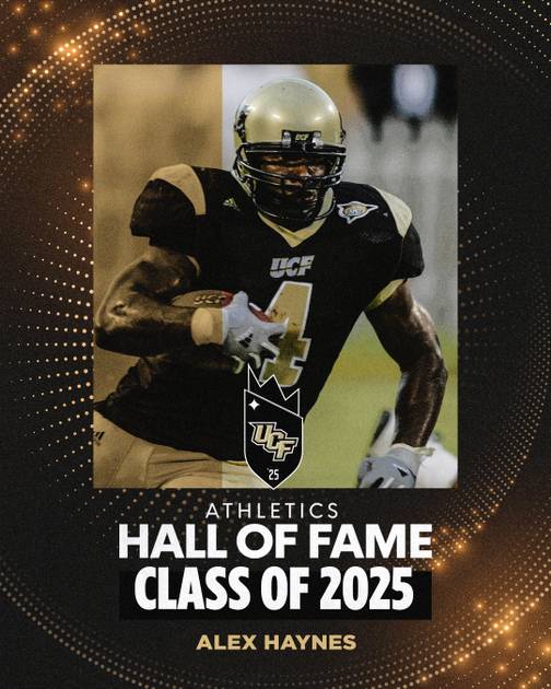 Alex Haynes UCF Hall of Fame Class 2025 - UCF Athletics - Official ...