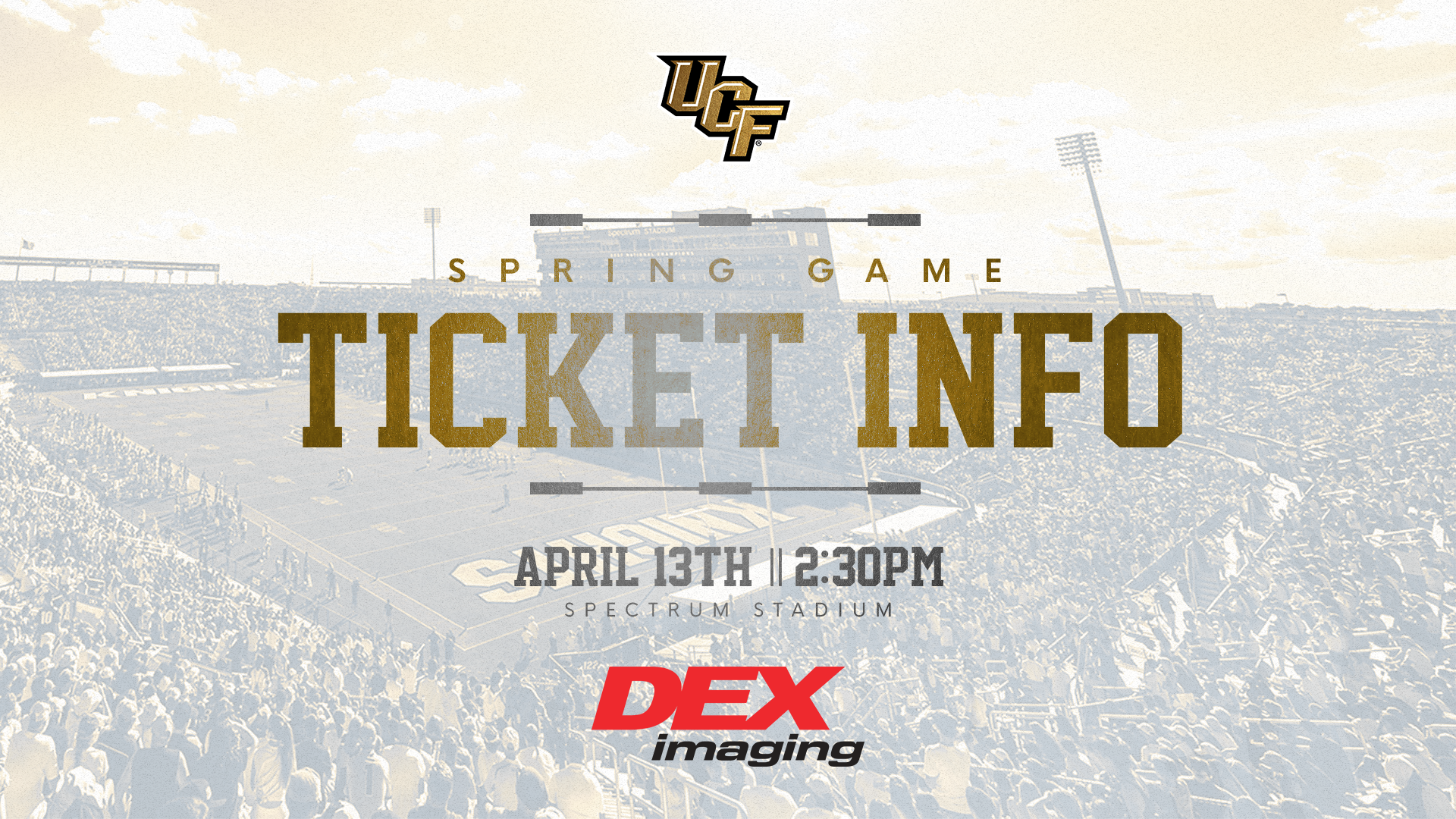 2019 Spring Game Ticket Information - UCF Athletics - Official Athletics  Website