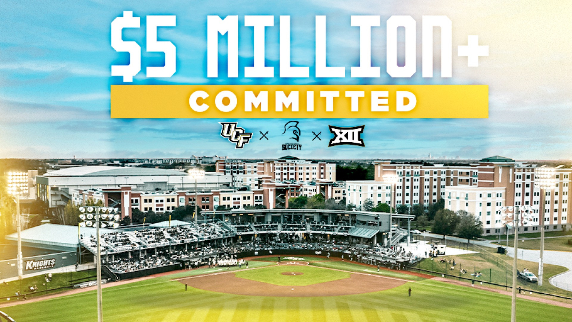 UCF Athletics Receives Largest Pledged Gift Ever – More Than $5 Million for  Baseball, Football Programs - UCF Athletics - Official Athletics Website