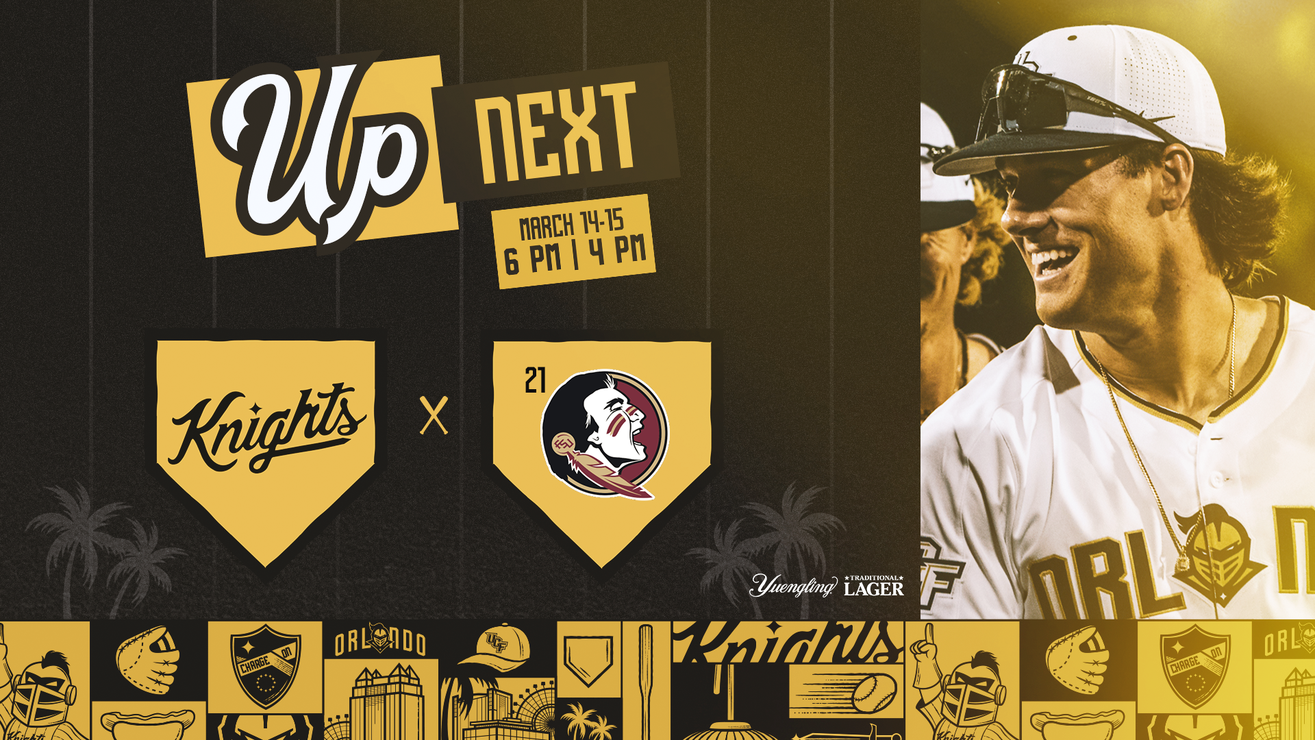 UCF Baseball Hosts No. 21 Florida State for Two-Game Midweek